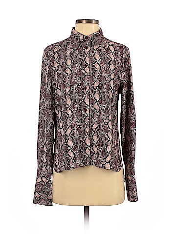 Equipment Long Sleeve Button-Down Shirt (view 1)