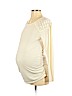 Old Navy - Maternity Ivory Long Sleeve Top Size M - photo 1