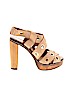BCBGMAXAZRIA Tan Heels Size 6 - photo 1