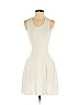 Parker White Casual Dress Size S - photo 1