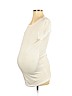 Liz Lange Maternity White Short Sleeve T-Shirt Size M - photo 1