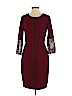 Karl Lagerfeld Paris Burgundy Casual Dress Size 4 - photo 1