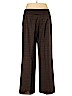 Anne Klein Brown Wool Pants Size 16 - photo 2