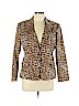 MICHAEL Michael Kors 100% Acetate Gold Blazer Size 12 - photo 1