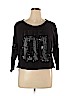 Juicy Couture 100% Cotton Black Sweatshirt Size L - photo 1