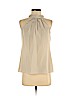 Banana Republic Factory Store 100% Polyester Tan Sleeveless Top Size S (petite) - photo 1