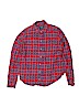 Abercrombie & Fitch 100% Cotton Red Long Sleeve Button-Down Shirt Size S (kids) - photo 1