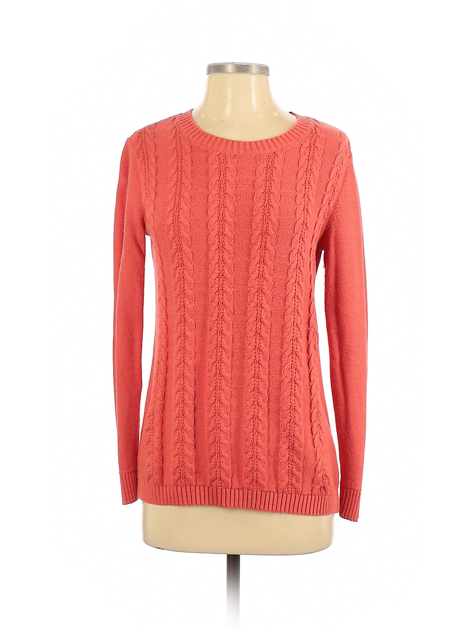 Loft design by... Women Orange Pullover Sweater S | eBay