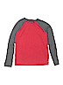 Gap Kids 100% Cotton Color Block Red Long Sleeve T-Shirt Size XL (kids) - photo 1