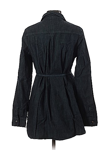 Isabel Maternity Long Sleeve Button-Down Shirt (view 2)