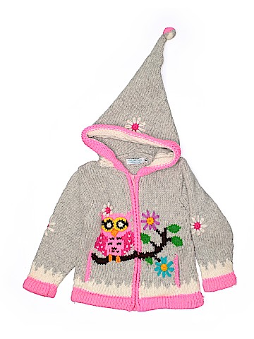 Little Cotton Dress Zip Up Hoodie (view 1)