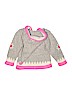 Little Cotton Dress 100% Wool Graphic Gray Zip Up Hoodie Size 4 - photo 2