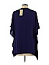 MICHAEL Michael Kors Purple Short Sleeve Blouse Size S - photo 2