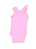 Carter's 100% Cotton Pink Short Sleeve Onesie 3-6 MO / 6 MO - photo 2