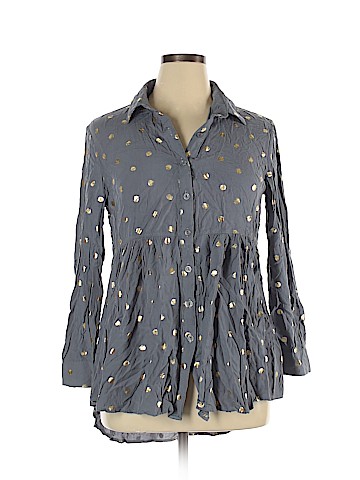 Solitaire Long Sleeve Button-Down Shirt (view 1)