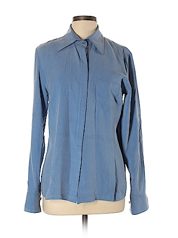W by Worth Long Sleeve Silk Top (view 1)