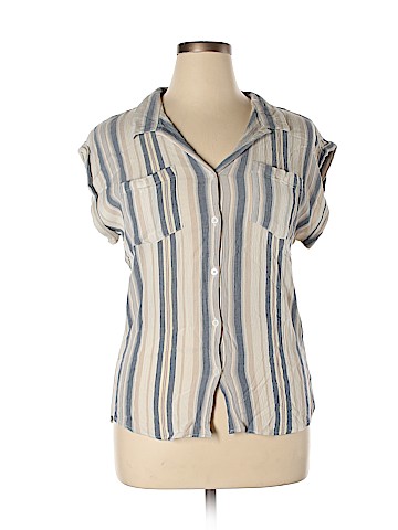 Thread & Supply Short Sleeve Button-Down Shirt (view 1)