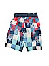 Quiksilver 100% Polyester Print Blue Board Shorts Size 6 - photo 2