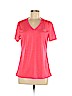 Adidas 100% Polyester Pink Active T-Shirt Size M - photo 1