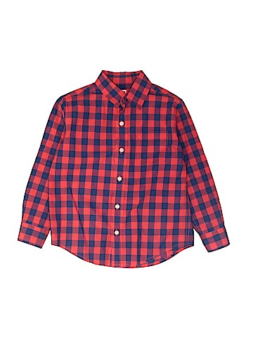 Janie and Jack Long Sleeve Button-Down Shirt (view 1)