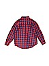 Janie and Jack 100% Cotton Red Long Sleeve Button-Down Shirt Size 5 - photo 2