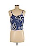Charlotte Russe 100% Rayon Blue Sleeveless Blouse Size M - photo 2