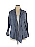 SONOMA life + style Blue Cardigan Size 1X - photo 1