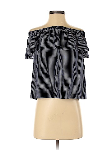 Madewell Short Sleeve Silk Top (view 1)