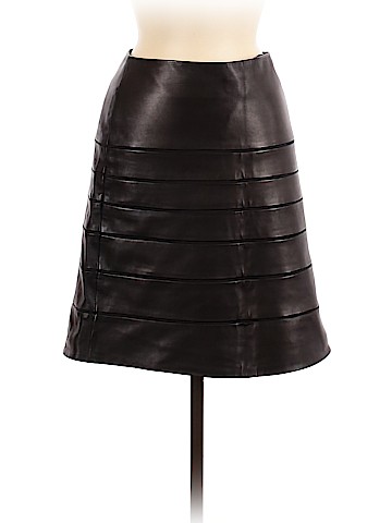 Diane von Furstenberg Leather Skirt (view 1)