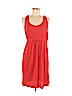 H&M 100% Viscose Orange Casual Dress Size M - photo 1