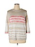Cj Banks Tan Pullover Sweater Size 1X - photo 1