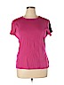 Style&Co 100% Cotton Pink Short Sleeve T-Shirt Size XL - photo 1
