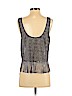 Hollister 100% Polyester Gray Sleeveless Blouse Size S - photo 2