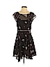 Free People 100% Polyester Black Casual Dress Size 2 - photo 1