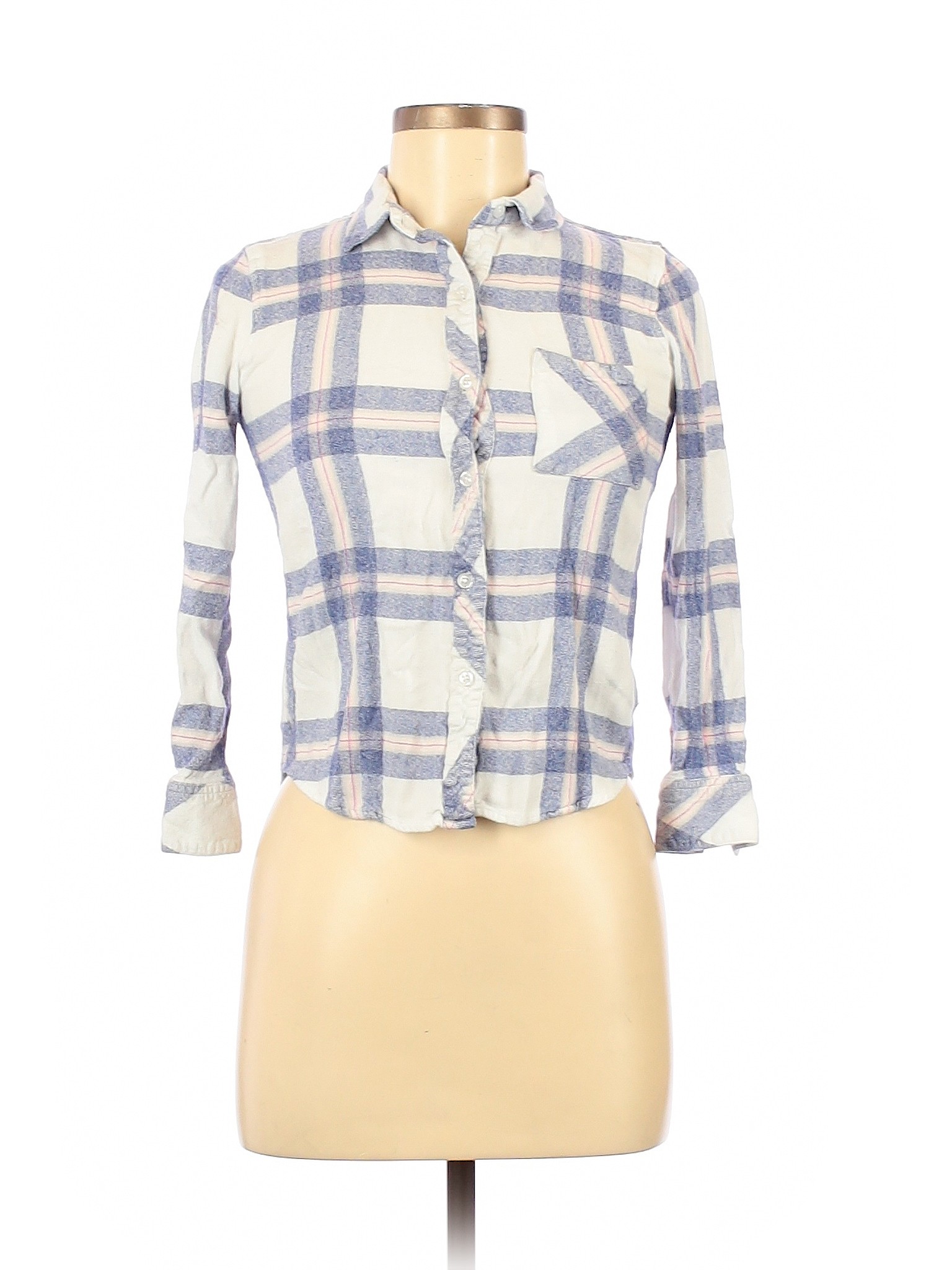 Rails Women Blue Long Sleeve Button-Down Shirt XS | eBay