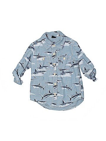 Baby Gap Long Sleeve Button-Down Shirt (view 1)