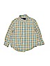 Ralph Lauren 100% Cotton Plaid Yellow Long Sleeve Button-Down Shirt Size 4T - 4 - photo 1