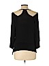 Iz Byer Black 3/4 Sleeve Top Size L - photo 2