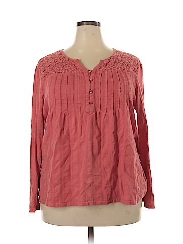 Gloria Vanderbilt Long Sleeve Blouse (view 1)