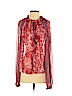 Free People 100% Nylon Red Long Sleeve Blouse Size S - photo 1