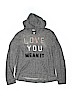 Old Navy Graphic Gray Pullover Hoodie Size 14 - photo 1