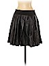 Zara 100% Leather Black Leather Skirt Size S - photo 2