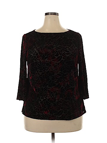 Roz & Ali 3/4 Sleeve Top (view 1)