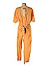 Free People Orange Jumpsuit Size L - photo 2
