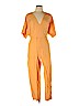 Free People Orange Jumpsuit Size L - photo 1