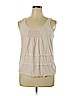 Ann Taylor LOFT Pink Sleeveless Blouse Size XL - photo 1