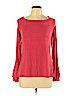 White House Black Market Red Long Sleeve Top Size XL - photo 1
