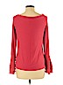 White House Black Market Red Long Sleeve Top Size XL - photo 2