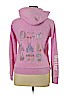 Butter 100% Cotton Pink Zip Up Hoodie Size XL - photo 2