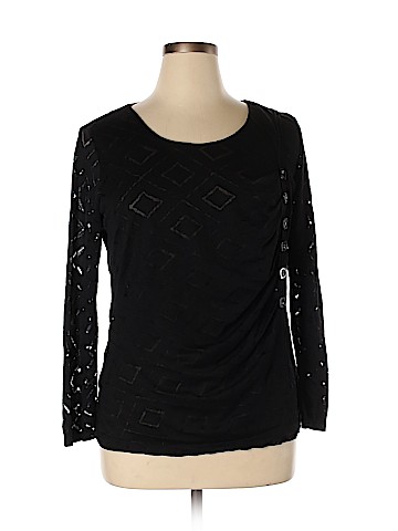 Tribal 3/4 Sleeve Top (view 1)